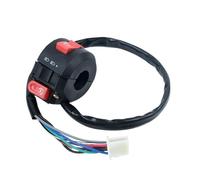 XNJIADVSY Interrupteur de démarrage lumière Kill, Compatible avec 50cc, 70cc, 90cc, 110cc, ATV Quad, connecteur femelle à 7 fils, Compatible guidon 7/8