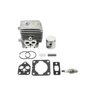XNJIADVSY Kit Cylindre-Piston Compatible avec Stihl BG56, BG56C, SH56, SH56C,BG86,BG86C,BR200,SH86,SH86C,SR200, Remplacement 4241 020 1204