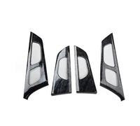 XNJIADVSY Poignée de porte en imitation bois noir, cadre décoré for vitre voiture, compatible avec Kia K4 2014 15 16 17 CAA390A(Door Handle)