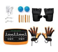 XNKLPY Mains Gauche et Droite Gants de Robot de Rééducation, Équipement D’Entraîneur de Récupération de Main, Gant Robotique D’Aide À L’Exercice de La Main pour Bending and Extension B L