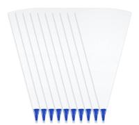 Xnuiasqe 10 Pièces de Mortier de Maçonnerie pour Coulis de Carrelage avec Pointe Moulée, Résistant Aux Déchirures et Aux Perforations, Sac de Ciment pour Tuyaux en Vinyle Robuste, Bleu