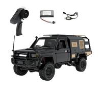 Xnuiasqe 2.4G Full Scale Pickup Short Truck 4WD Climbing Car RC Voiture Télécommande Jouet pour MN Model MN82S 1:12 Noir