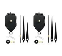 Xnuiasqe 2 Ensembles de Kit de Mouvement D'Horloge Bricolage Mouvement Oscillant avec Aiguilles Pièces de Réparation D'Horloge à Quartz Pièces de Rechange I
