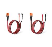 Xnuiasqe 2X Connecteur 12AWG XT60i Vers Joint Torique avec Étamé, pour Batterie RC, Centrale Électrique Solaire Portable et Panneau Solaire