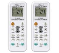 Xnuiasqe 2X K1028E 1000 en 1 Télécommande Universelle LCD pour Climatiseur Télécommande à Faible Consommation D'Énergie