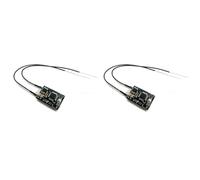 Xnuiasqe 2X Mini Récepteur MRFS01 Futaba Sbus Rssi Compatible FPV Drone pour Futaba T8G T14SG T18MZ T16SG