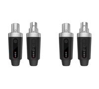 Xnuiasqe 2X Nouveau Système D'Adaptateur XLR Transmetteur Récepteur de Microphone sans pour Microphone Dynamique Guitare Mélangeur Audio Système de Sonorisation