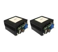 Xnuiasqe 2X SR-01 Module de Refroidissement Thermoélectrique à Effet Peltier 5 V 40 X 40 mm Puce de Réfrigération à Semi-Conducteur 5 V Facile à Monter Soi-Même