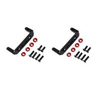 Xnuiasqe 2X Support de Servo en Métal Base Fixe Servo pour Capra 1.9 UTB AXI03004 1/10 Pièces de Mise à Niveau de Voiture Télécommandée sur