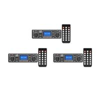 Xnuiasqe 3X Lecteur Audio Numérique Bluetooth Lecteur MP3 Décodeur Carte 128X64 Dots LCD USB SD BT FM Module Lecteur de Musique TPM119B