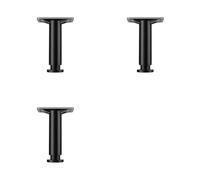 Xnuiasqe 3X Pied de Support de Poutre de Lit Réglable Télescopique Pied de Meuble Renforcé Pied de Canapé Support de Charge Inférieur de Lit 15 Cm