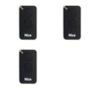 Xnuiasqe 3X Télécommande INTI2 INTI 433,92 MHz Compatible avec les Ouvre-Portes de Garage FLORS FLO2/4RS, S, FLO2/4R-S et ERA Gate A