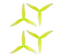 Xnuiasqe 4PCS 5131.0 5 Pouces Hélice à 3 Pales pour Drone RC FPV Racing Compatible avec Les Moteurs 2207 2306 Vert