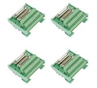 Xnuiasqe 4X DB25 DIN Module D'Interface de Sur Rail Connecteur Mâle /