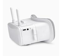 Xnuiasqe 5,8 GHz VR100 FPV Goggles 40ch Double Antenne 3 Pouces Écran Focus Réglable pour la Course Drone Micro-Type