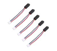 Xnuiasqe 5pcs -4M Conversion pour Batterie -4M Marché Général Chargeurs et Autres Modèles Batterie Mâle à Ph2.0 3p