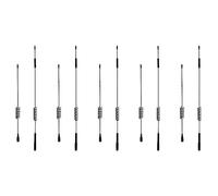 Xnuiasqe 5X 1/10 échelle RC Crawler 11,4 Pouces et 6,3 Pouces Antenne en Métal, Accessoires Décoration pour -4 D90 SCX10 90046