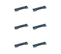 Xnuiasqe 6X Carte Adaptateur de Test Memory Stick pour Ordinateur Portable DDR4 Carte Adaptateur de Test Memory Stick Mémoire vers Ordinateur de Bureau DDR4 avec Carte Convertisseur