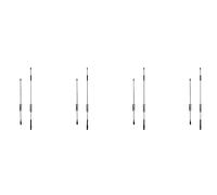 Xnuiasqe 8X 1 10 échelle RC Crawler 11,4 Pouces et 6,3 Pouces Antenne en Métal, Accessoires Décoration pour -4 D90 SCX10 90046