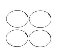 Xnuiasqe Anneau de Ressort de Moyeu de 4 Pièces Pièces de Rechange Accessoires Base de Tour Composants de Bicyclette Fournitures 0,7 X 24 mm