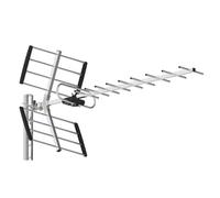 Xnuiasqe Antenne Télévisée Haute Définition Numérique Extérieure HD avec Jusqu'à 200 pour L'Installation de Grenier ou de Toit Chaînes de Télévision 4K Gratuites