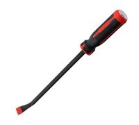 Xnuiasqe Barre de Levier Longue Multifonction pour Pneu, Pied-De-Biche Robuste, Capuchon de Frappe, Extracteur de Clous, Réparation de Voiture, Outils Manuels de Retrait CV-R, Facile à Utiliser, 12 Po