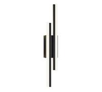 Xnuiasqe Black Modern Linear Murce LED LEG Long Strip Wall Lamp Lighting Indoor Éclairage Intérieur pour de Chevet