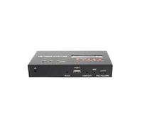 Xnuiasqe Boîtier D'Acquisition Vidéo Ezcap283S 1080p HD pour L'Enregistrement de Jeux, avec Programmation Horaire et Prise Européenne