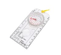 Xnuiasqe Boussole Multifonction avec Échelle de Repérage et Mesureur de Carte pour la Navigation en Plein Air, la Randonnée, Le Camping et L'Équipement de Survie