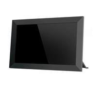 Xnuiasqe Cadre Photo Numérique WiFi 10 Pouces 32 Go, Visionneuse D'Images Intelligente avec Écran Tactile HD 1280x800, Alimentation EU, Prise EU.