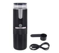 Xnuiasqe CafetièRe éLectronique Machine à Rechargeable Café de Voiture Portable Faire Du Café Moulu et Voyage Camping