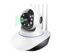Xnuiasqe Caméra IP sans HD 3MP CCTV WiFi PTZ Sécurité Caméra de Surveillance Caméscopes