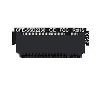 Xnuiasqe Carte de Convertisseur D'Adaptateur Cfexpress B M. 2 NVME 2230 à Cfexpress B M. 2 PCIe 4.0 Adaptateur DIY pour Z6 / Z7 / Z9 / R3R5 CFE-B Carte