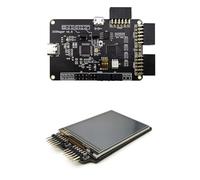 Xnuiasqe Carte de Développement FPGA ICESugar Basée sur RISC-V, Open Source pour des Projets IoT/Edge AI, avec Interface USB-C ICE40UP5k.