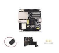 Xnuiasqe Carte de Développement -P4-Nano + Module POE + Kit Haut-Parleur à Double Cœur RISC-V WiFi6 Bluetooth5/BLE avec Port Ethernet RJ45 100M