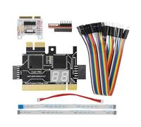 Xnuiasqe Carte de Diagnostic TL631 Pro + Carte D'Extension Carte de Diagnostic Carte MèRe PCI-E Analyseur de Diagnostic Multifonction pour Ordinateur Portable