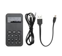 Xnuiasqe Changeur de Voix Portable Appareil de Changeur Sonore 8 Effets Sonores pour l'appel Téléphonique Machine de