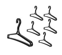 Xnuiasqe Cintre de Combinaison de Plongée 6 Pièces, Cintre Pliable pour Combinaison Étanche, Support de Manteau Noir.