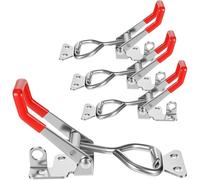 Xnuiasqe Clamps à Hasp Réglables en Acier Inoxydable 304 - Verrou à Bascule - Pince à Bascule Robuste - Modèle 4003 - Capacité de Traction de 1320 Lbs