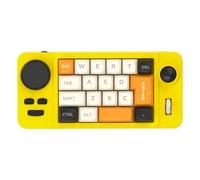 Xnuiasqe Clavier de RVB à Hot-Swappable à Chaud Mécanique avec Joystick à Double Roue Macro-Définis à 19 Touches pour Win10 C