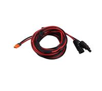 Xnuiasqe Connecteur Solaire XT60I- F Adaptateur 12AWG Câble Connecter le Câble de Charge Du Panneau Solaire pour Générateur Solaire 3 Mètres