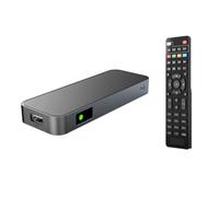 Xnuiasqe Décodeur TV Numérique H265 DVB-T2 DVB-C Tuner WiFi HD TDT Récepteur FTA EPG Boîtier Décodeur Universel pour L'Espagne Européenne