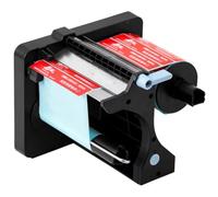 Xnuiasqe Distributeur D'Étiquettes Entièrement Automatique 12 V, 3 Vitesses, 20-130 Mm, Machine de Décapage Automatique D'Étiquettes, Séparateur D'Étiquettes Autocollantes, Prise UE. EU Plug