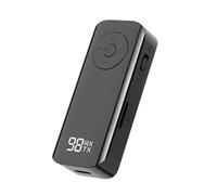 Xnuiasqe Émetteur Récepteur Bluetooth 5.3 Adaptateur sans AUX 3,5 mm Stéréo pour Écouteurs TV PC Haut-Parleur de Voiture avec Affichage Numérique