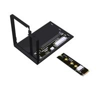 Xnuiasqe F9G-F4C-BK7 Interface OCuLink Dock Expansion Carte Graphique Externe Adaptateur M.2 NVMe A Oculink Type ATX PCIe4.0 64Gbps