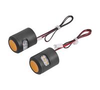 Xnuiasqe Feu de Signalisation LED Gauche ou Droit pour Trottinette Électrique, Pièces de Remplacement pour Clignotant Kickscooter.