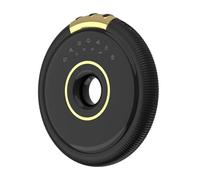 Xnuiasqe Haut-Parleur Bluetooth sans à Conduction Osseuse Basse Stéréo sous Oreiller Boîte de Son Noir 1 Ensemble