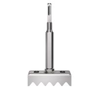 Xnuiasqe Idéal pour Perforateur Rotatif, Poinçon Carré Robuste pour Boîtes de Jonction de Type 86, Adapté Aux Ouvertures dans les Murs en Brique et en Béton.