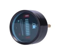 Xnuiasqe Indicateur de Niveau de Carburant pour Moto, Jauge Universelle de Réservoir de Carburant, 52mm, 12V, avec LED