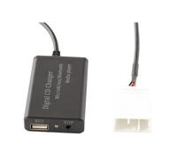 Xnuiasqe Interface Musicale Bluetooth pour Lecteur CD USB/AUX Goldwing GL1800 Adaptateur Compatible avec pour Moto Goldwing